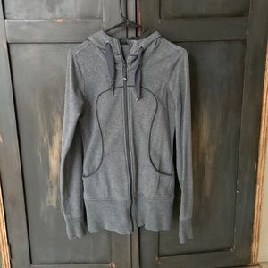 Long Zipper hoodie